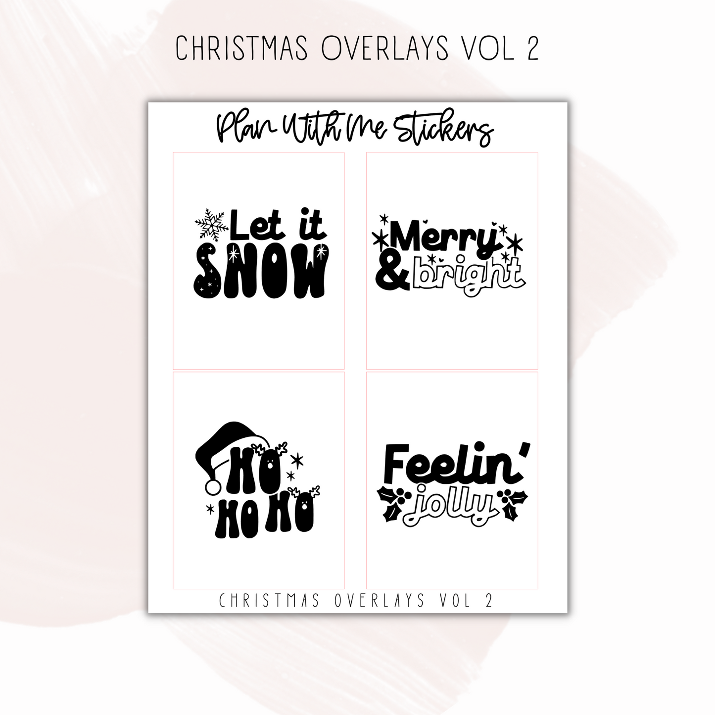 Christmas Overlays Vol 2