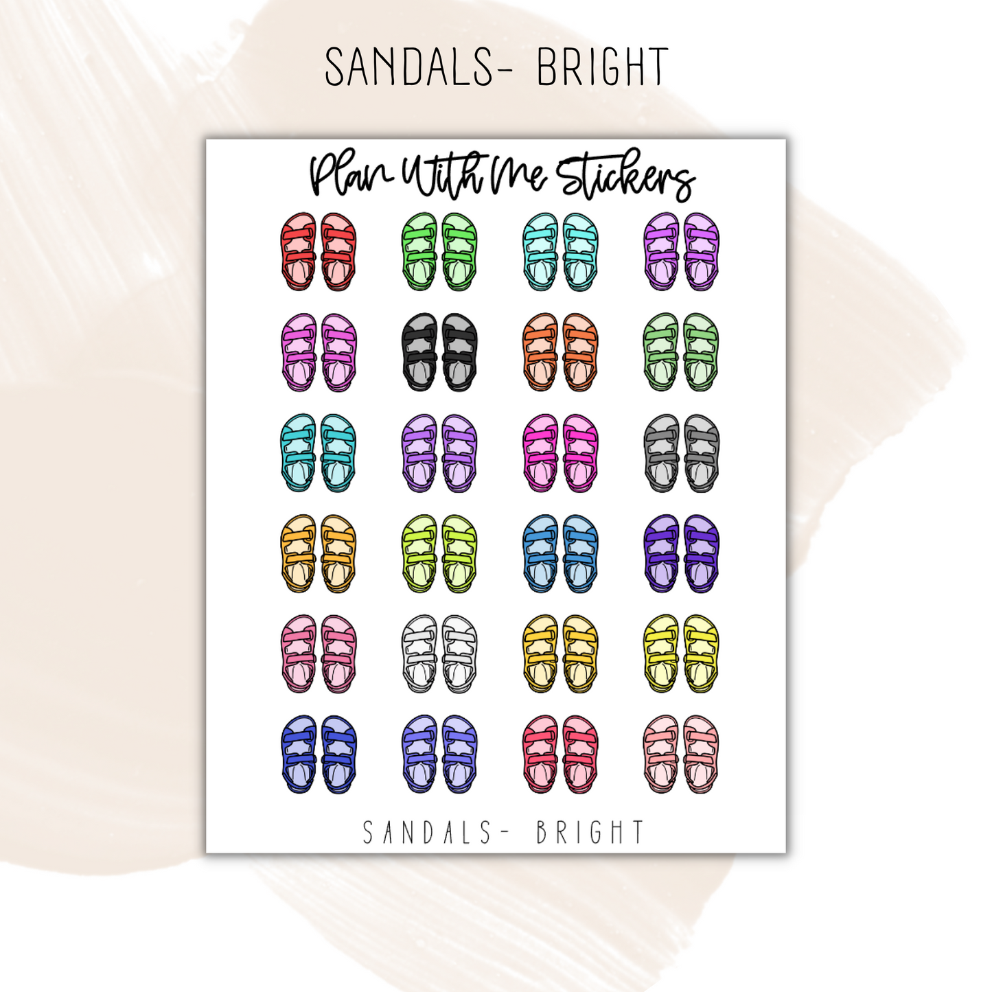 Sandals | Doodles