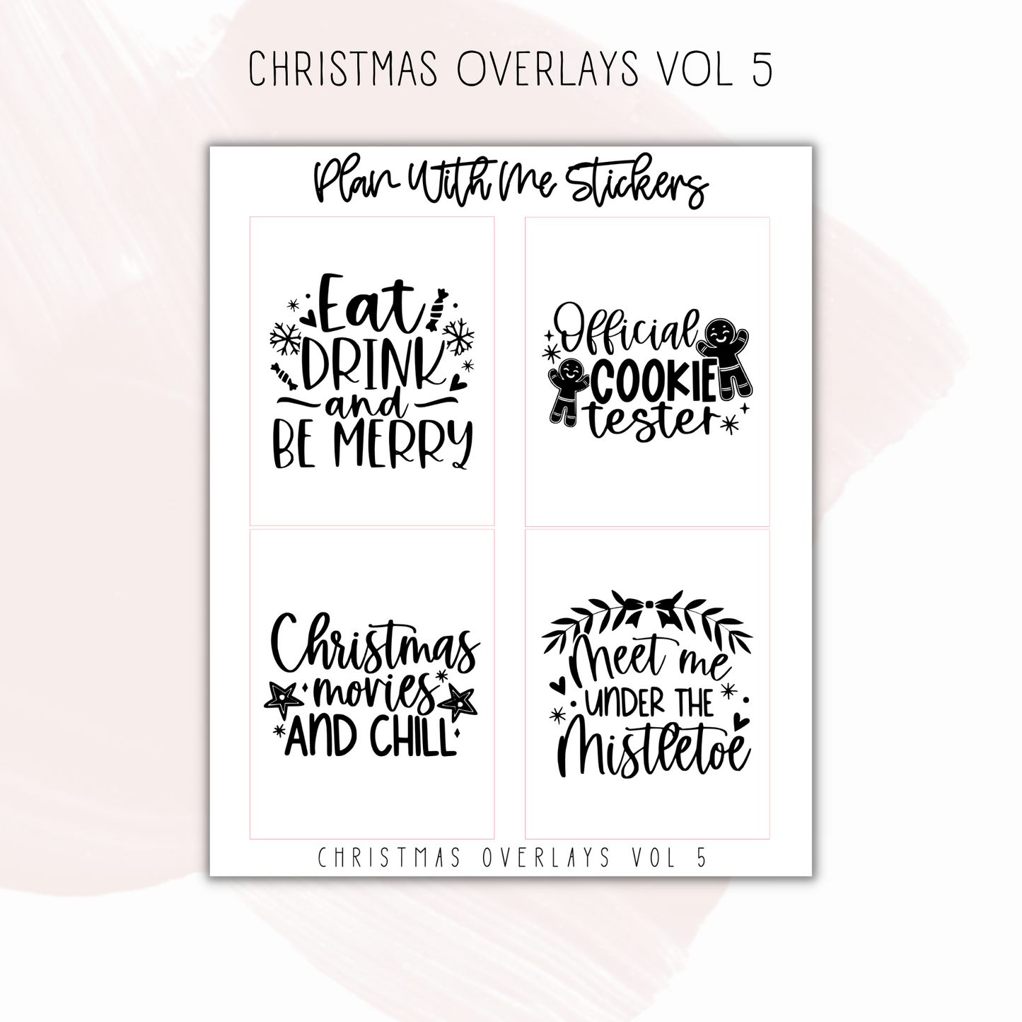 Christmas Overlays Vol 5