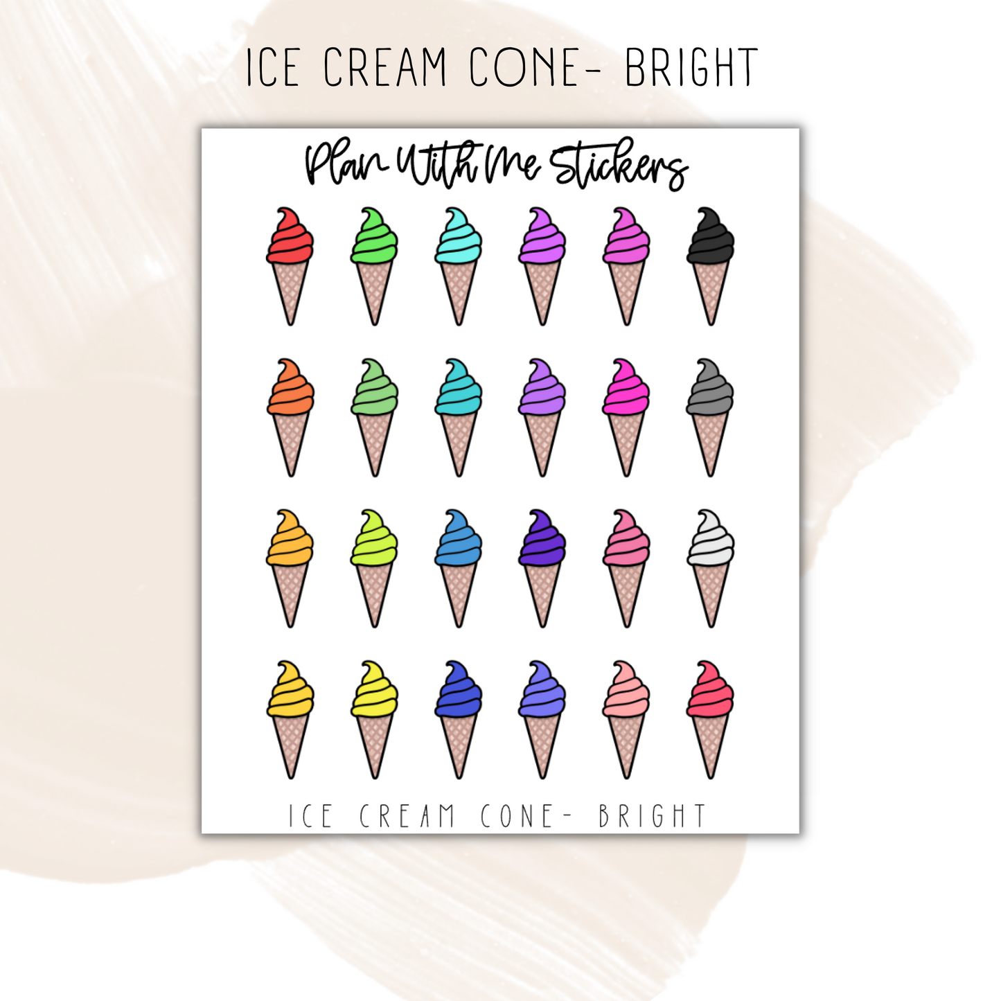 Ice Cream Cone | Doodles