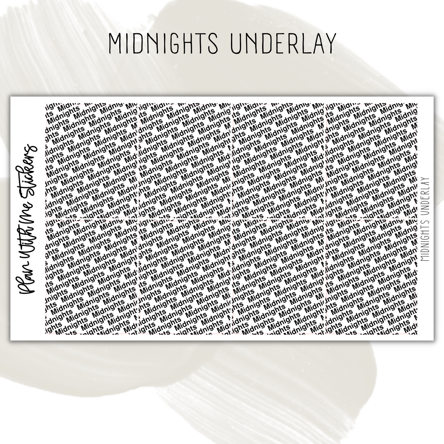 Midnights Underlay