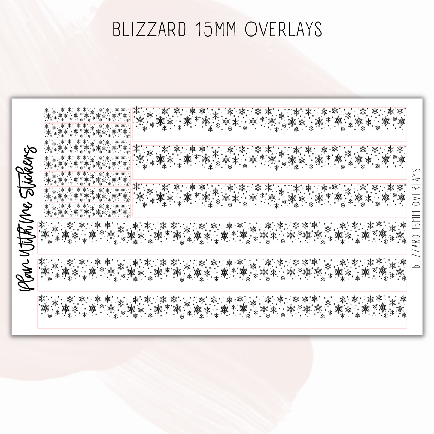 Blizzard 15mm Overlays