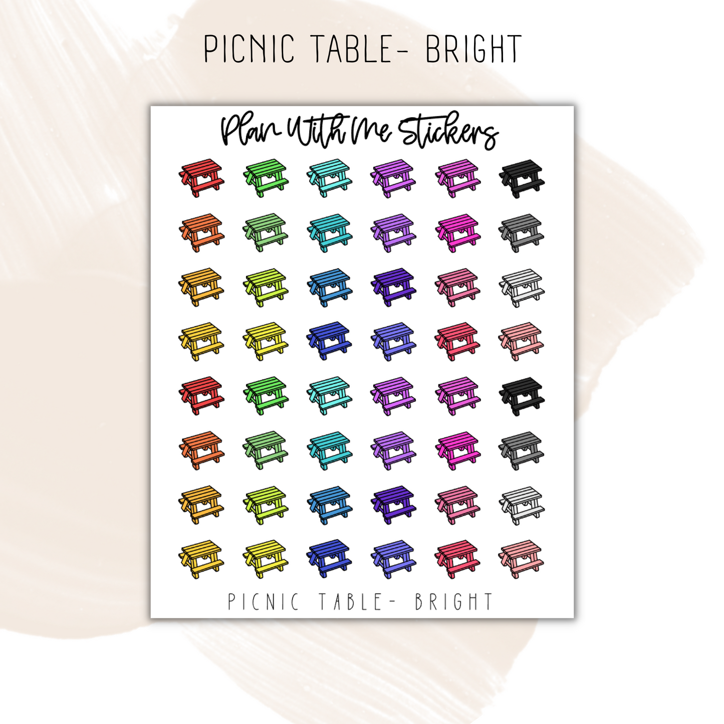 Picnic Table | Doodles