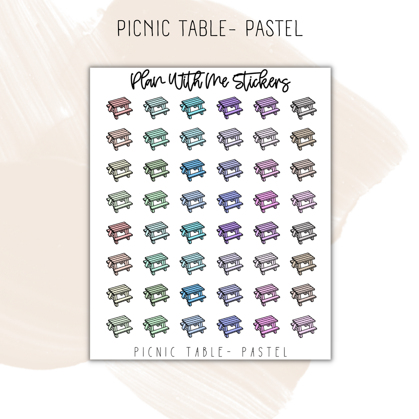Picnic Table | Doodles