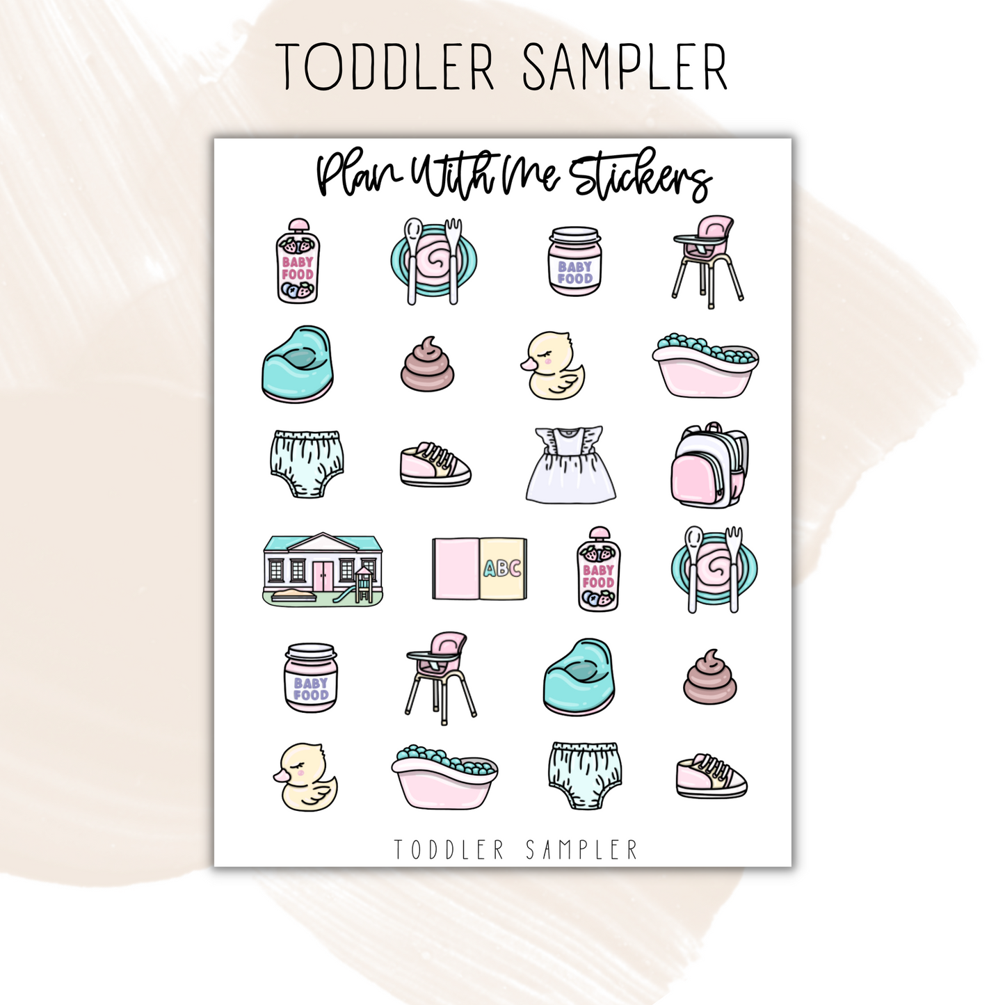 Toddler Sampler | Doodles