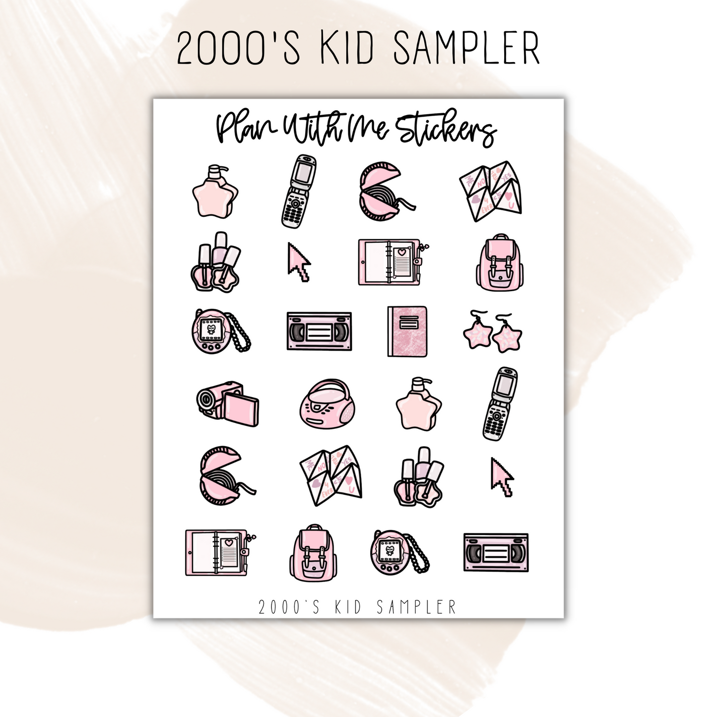 2000's Kid Sampler | Doodles