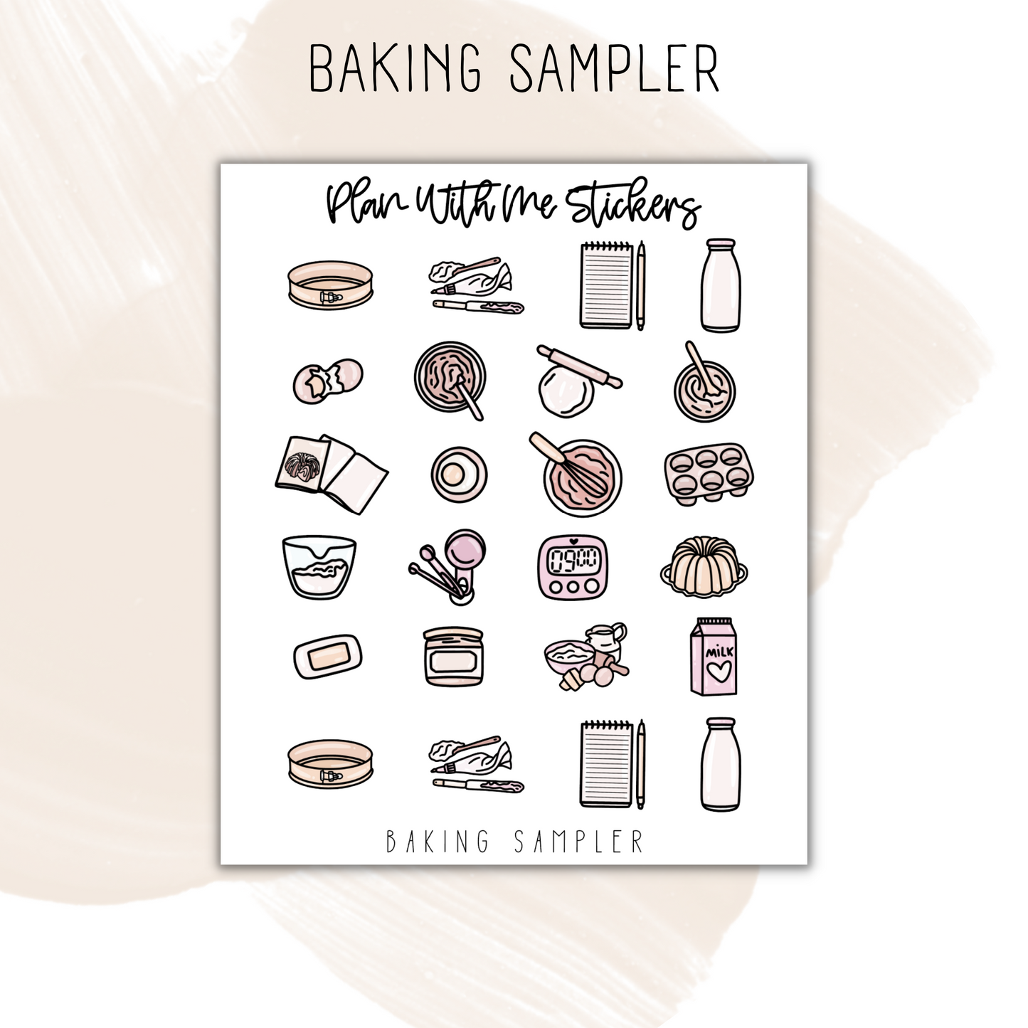 Baking Sampler | Doodles