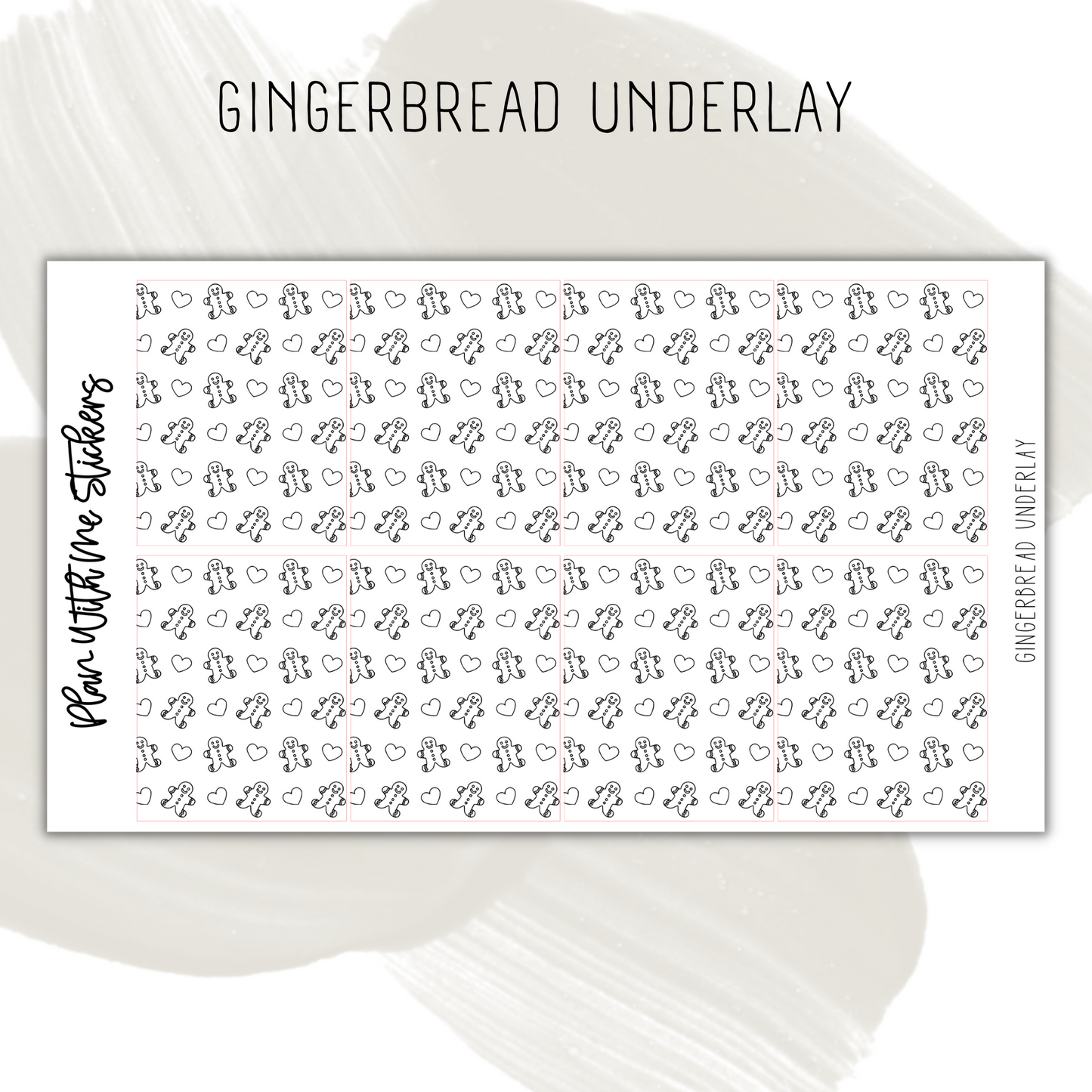 Gingerbread Underlay