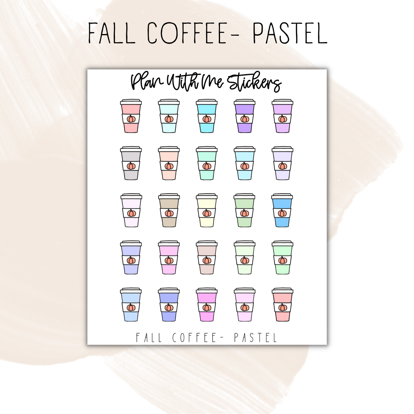Fall Coffee | Doodles