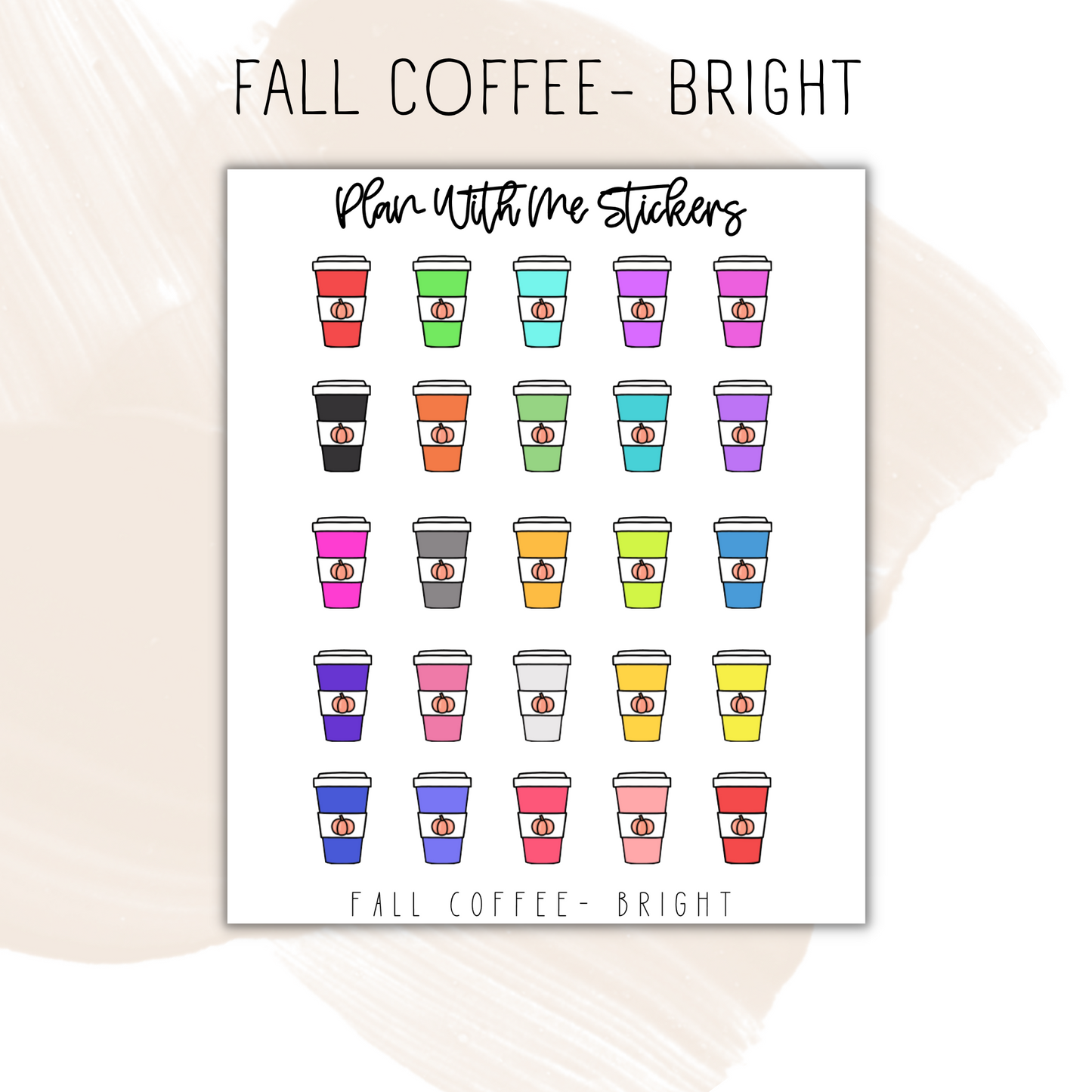 Fall Coffee | Doodles