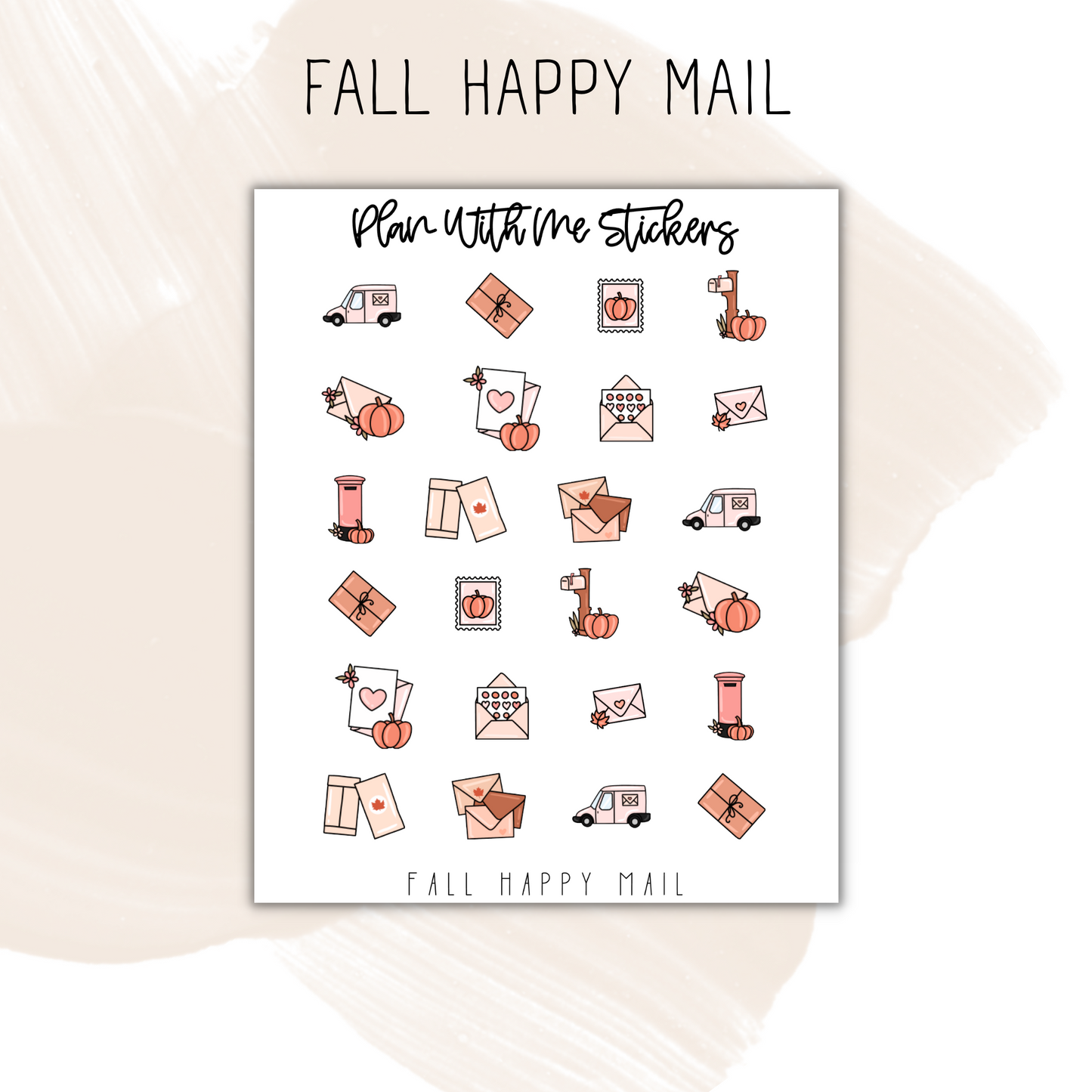 Fall Happy Mail | Doodles