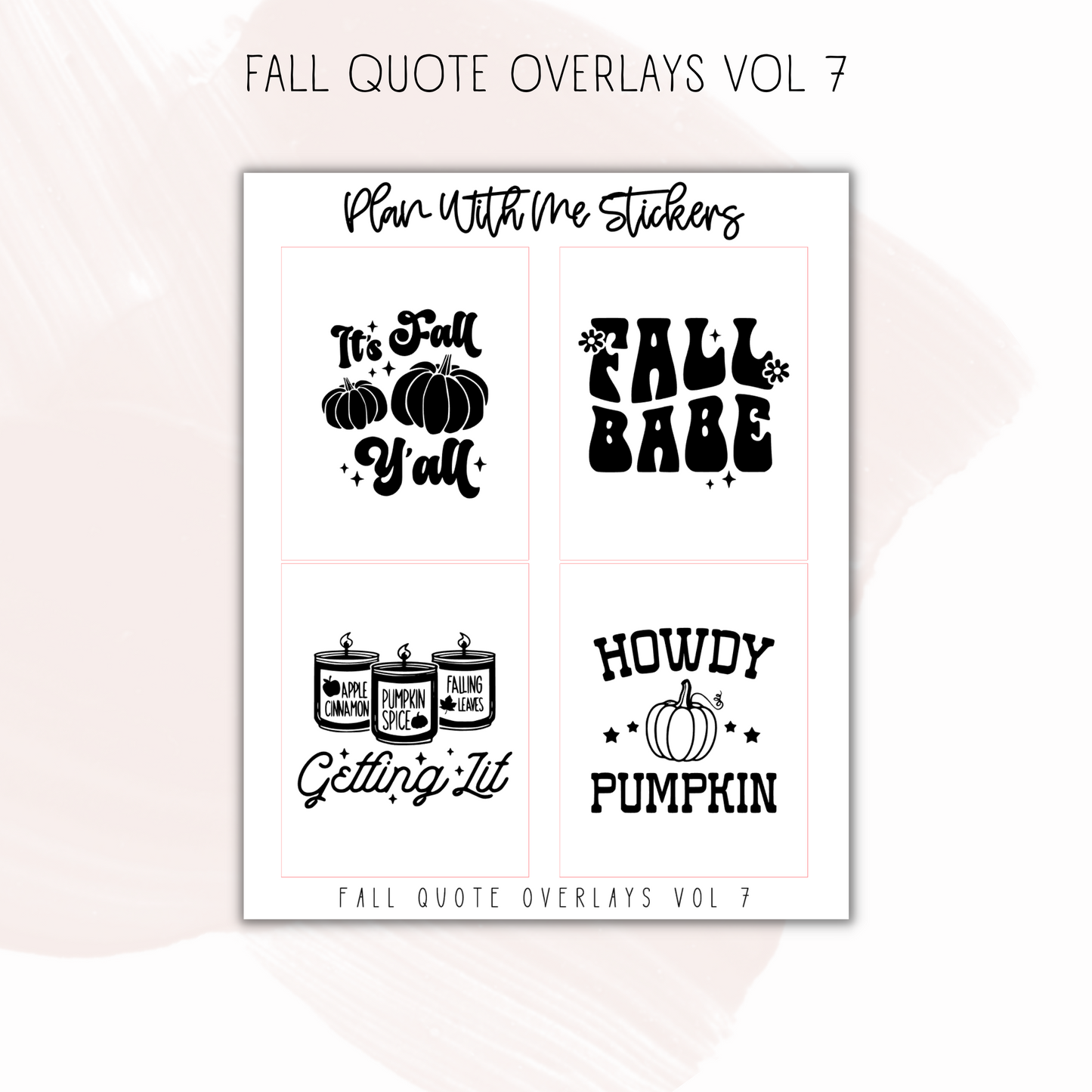 Fall Quote Overlays Vol 7