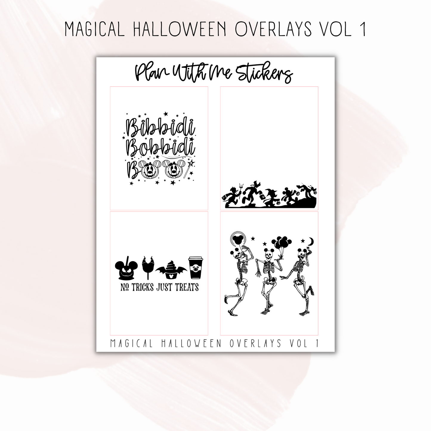 Magical Halloween Overlays Vol 1