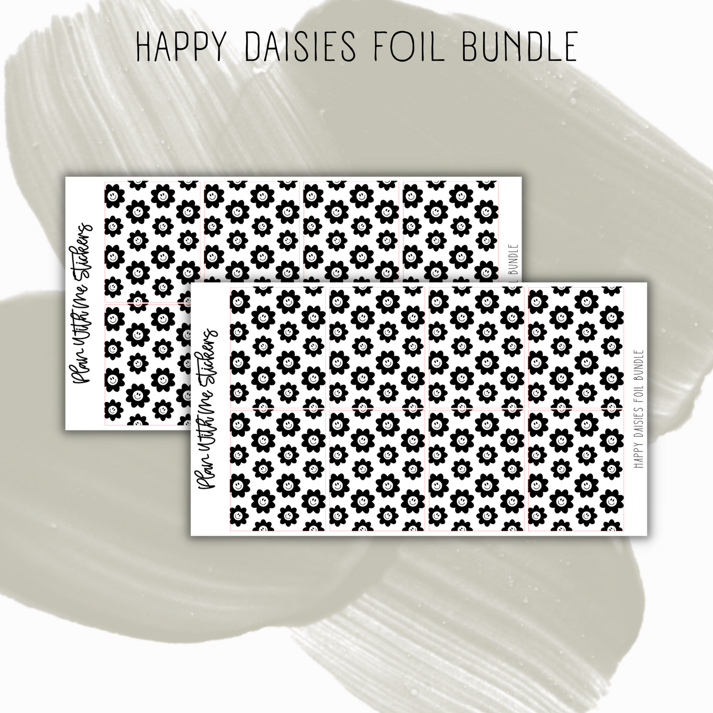 Happy Daisies Foil Bundle