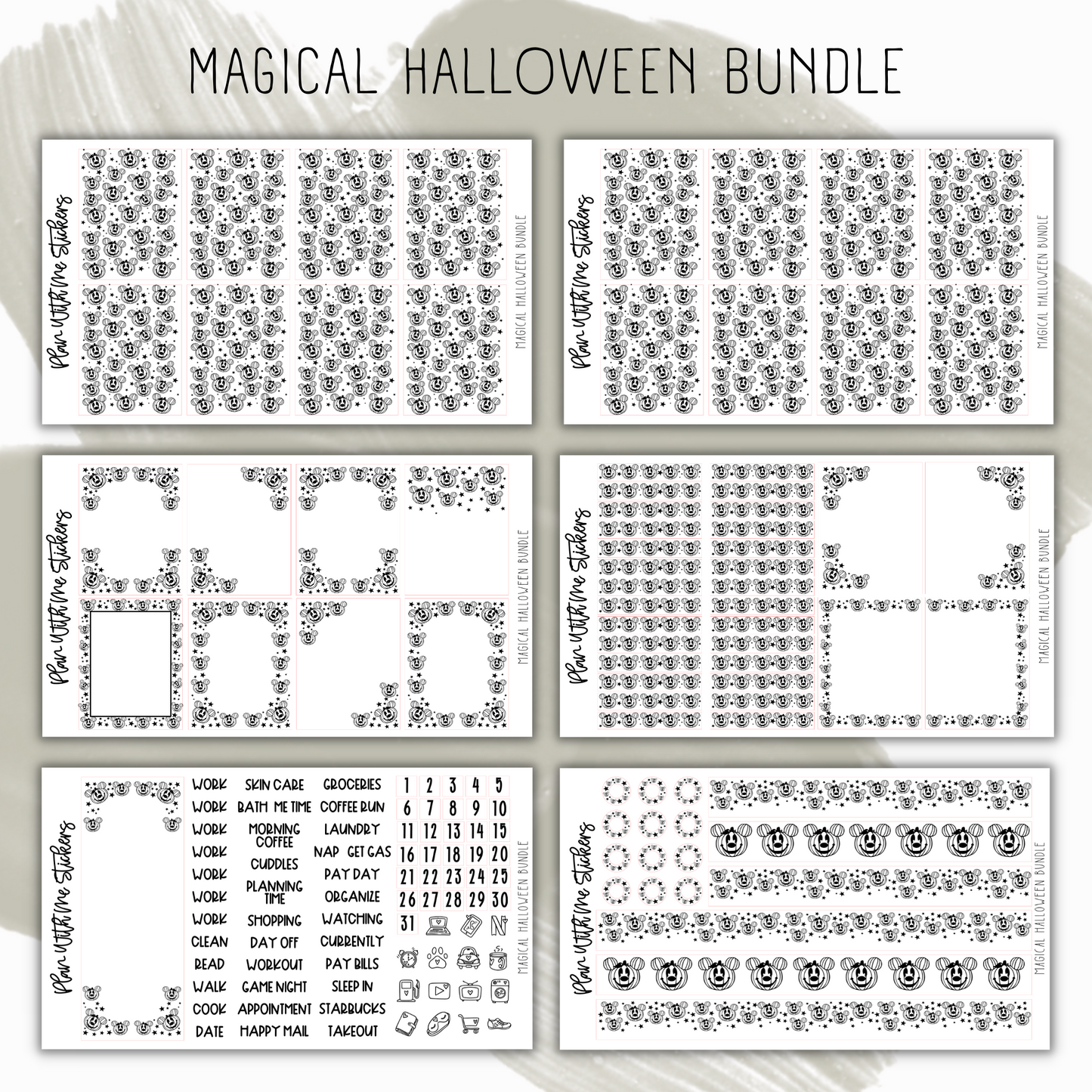 Magical Halloween Foil Bundle