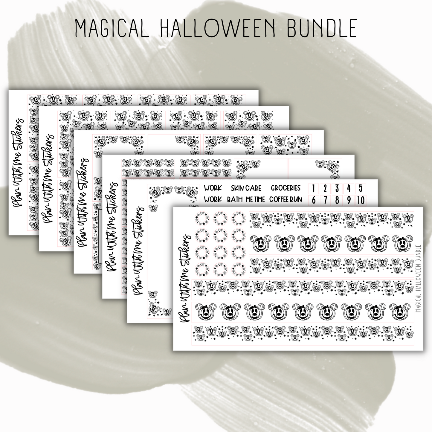 Magical Halloween Foil Bundle