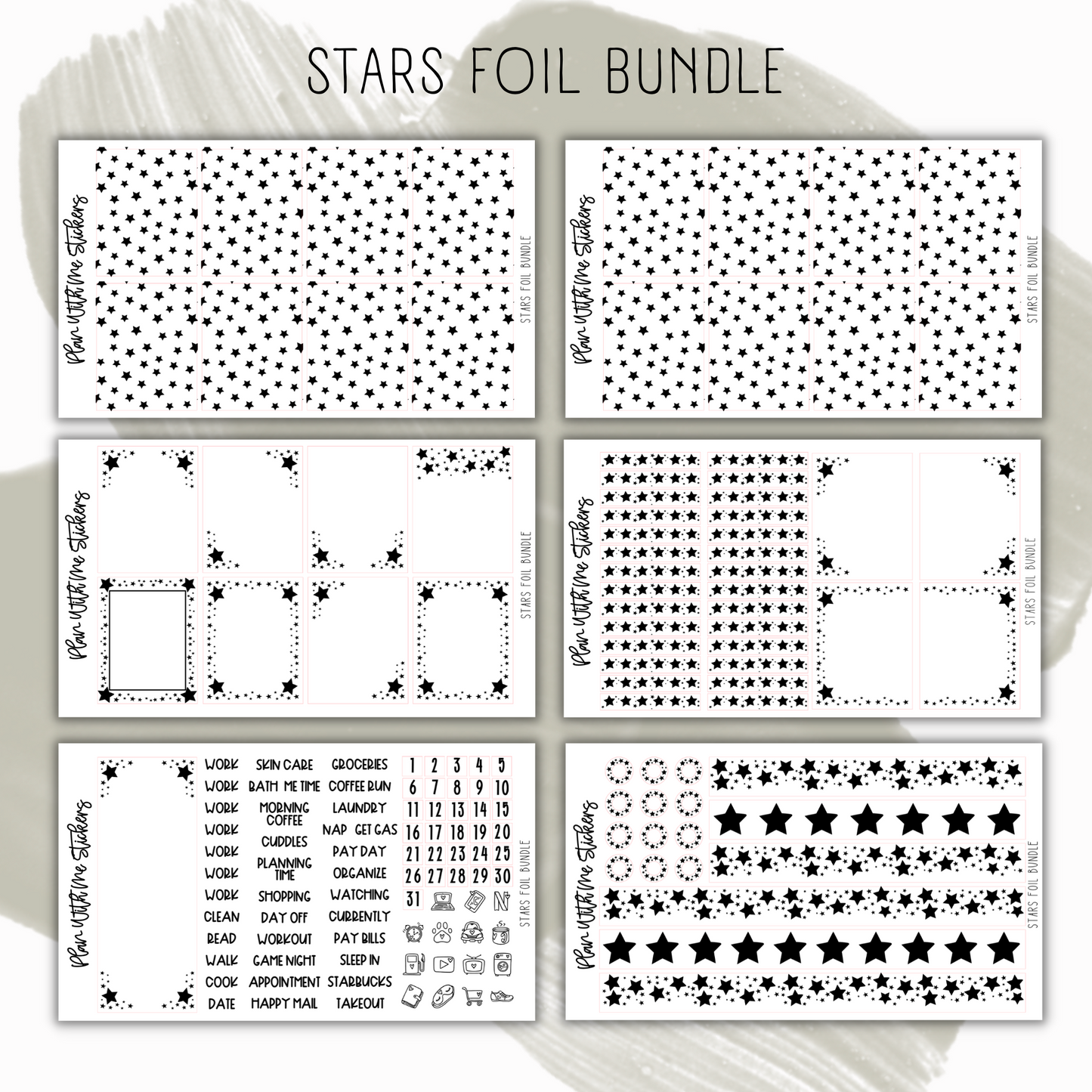 Stars Foil Bundle