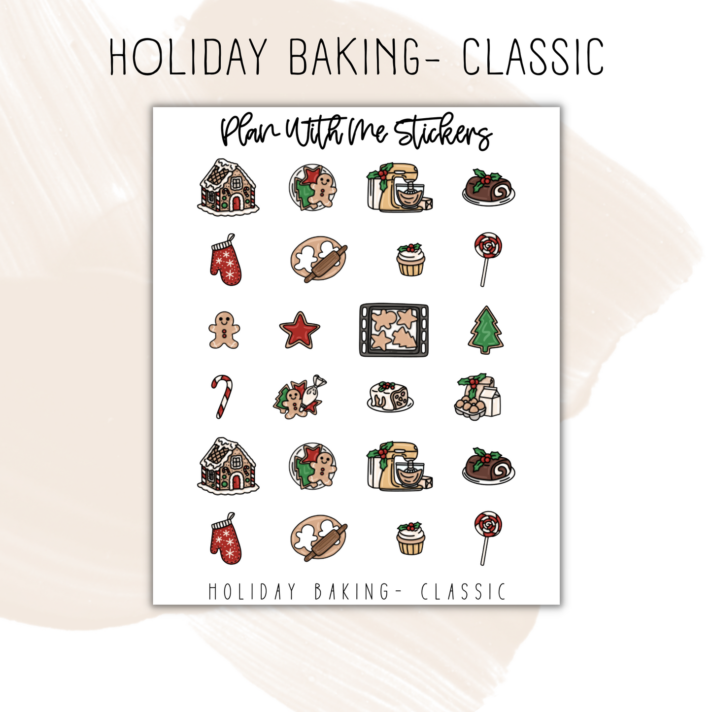 Holiday Baking | Doodles