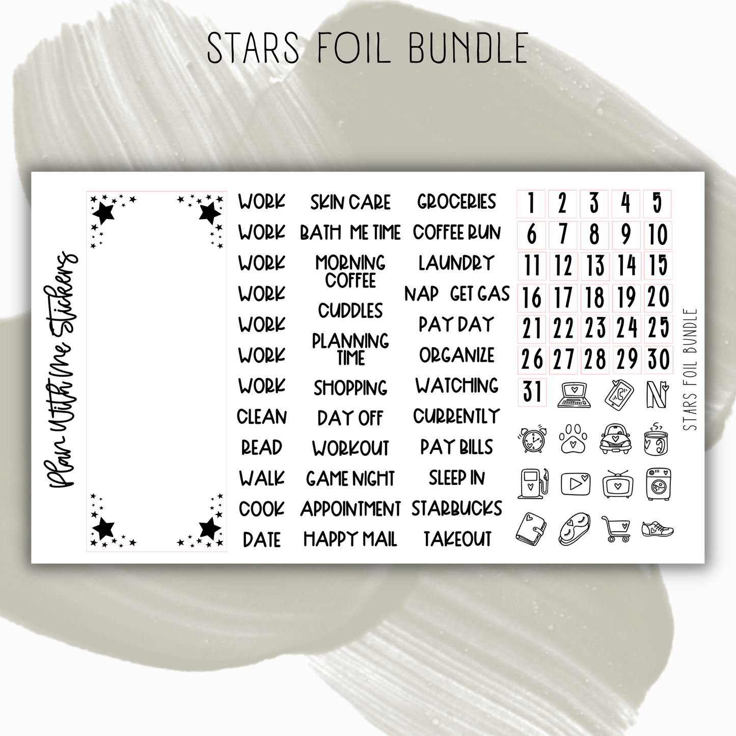 Stars Foil Bundle
