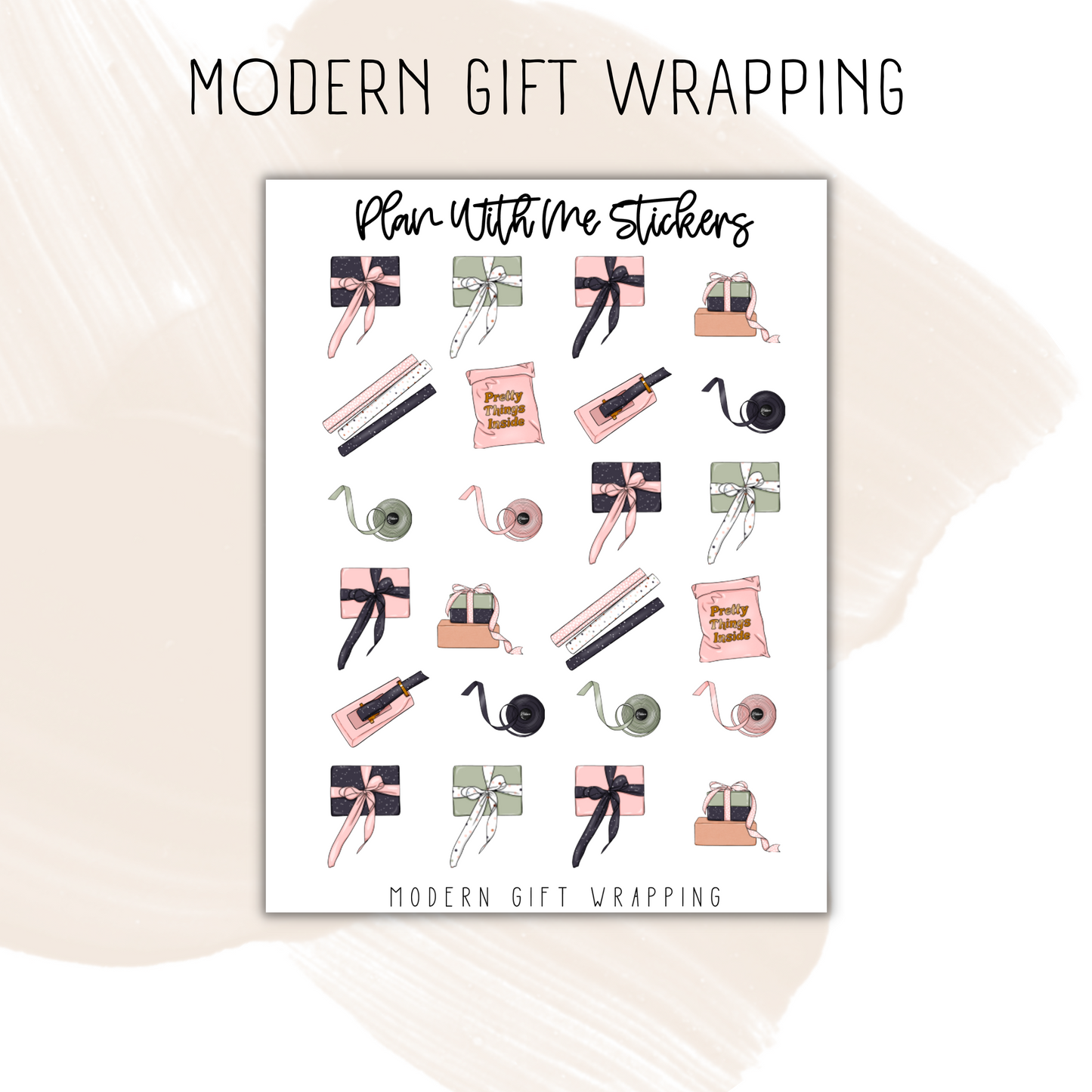 Modern Gift Wrapping | Doodles