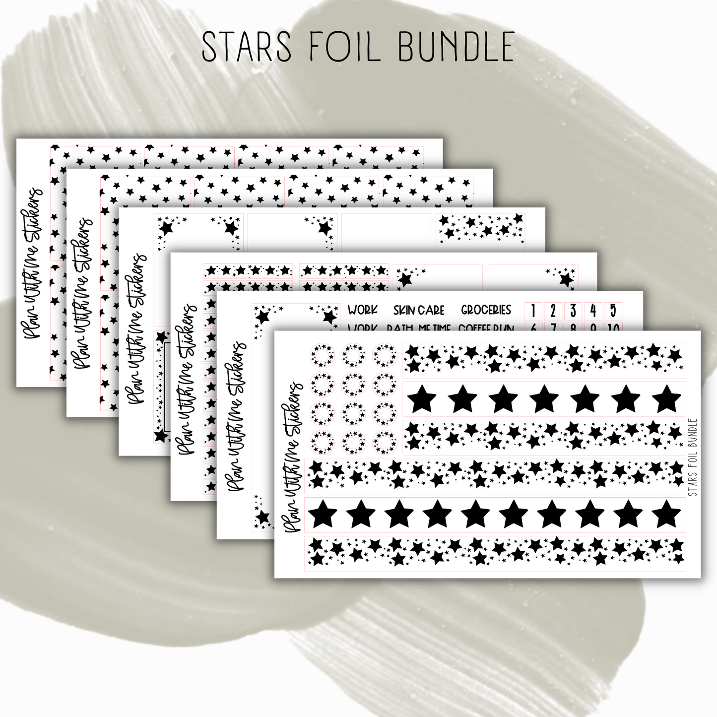 Stars Foil Bundle
