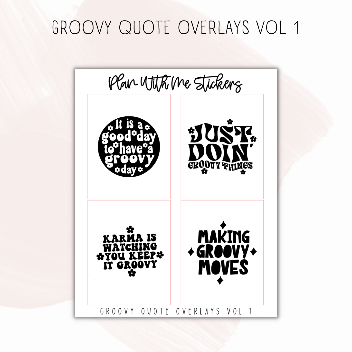 Groovy Quote Overlays
