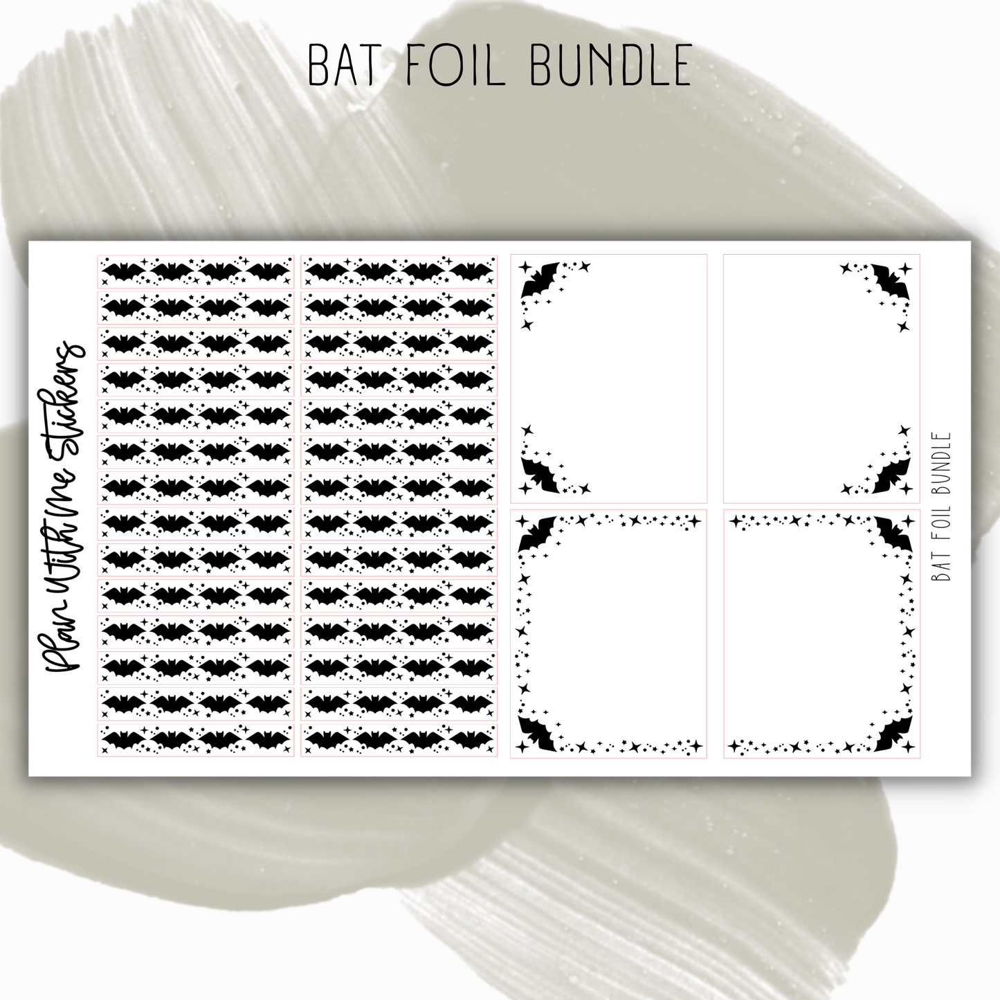 Bat Foil Bundle