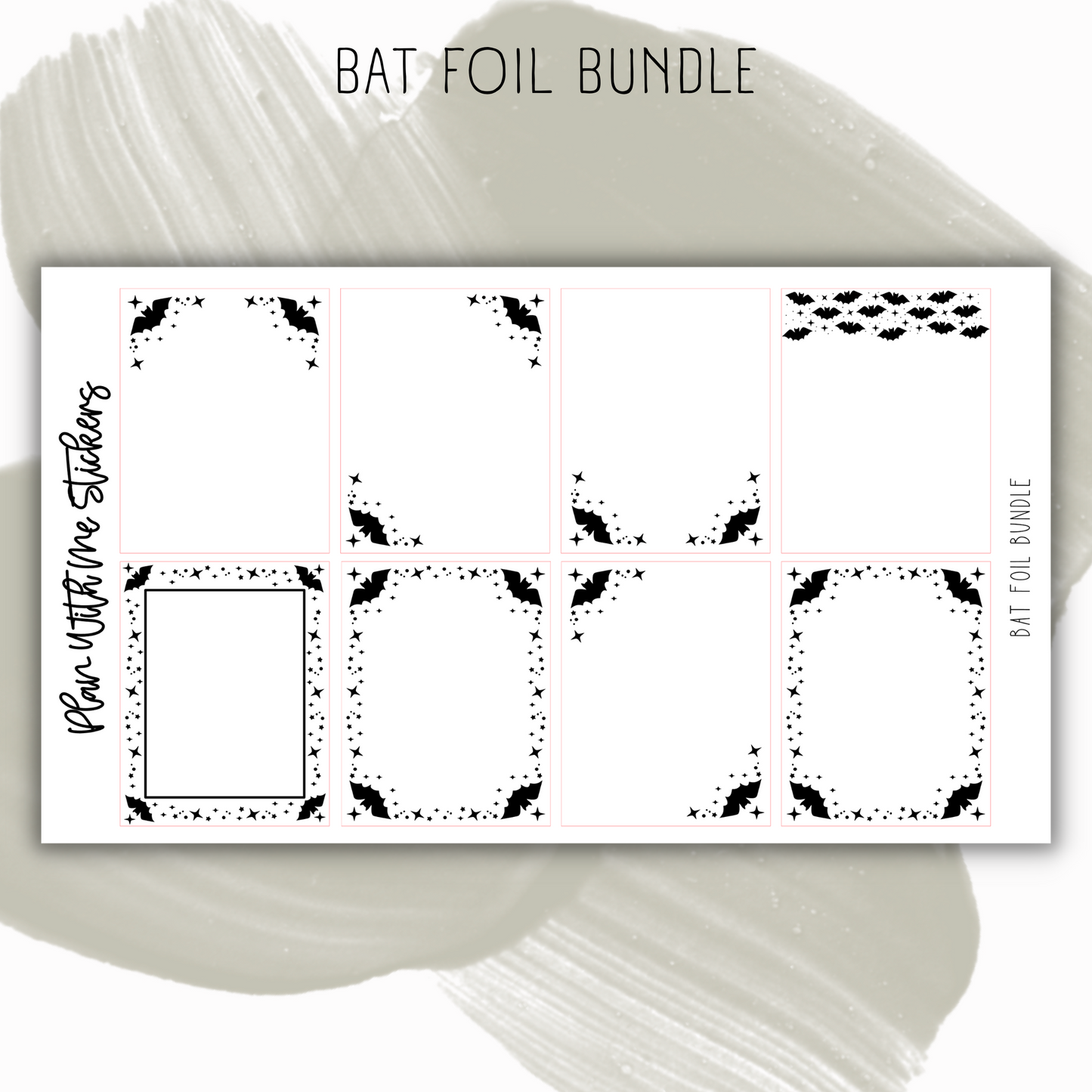 Bat Foil Bundle