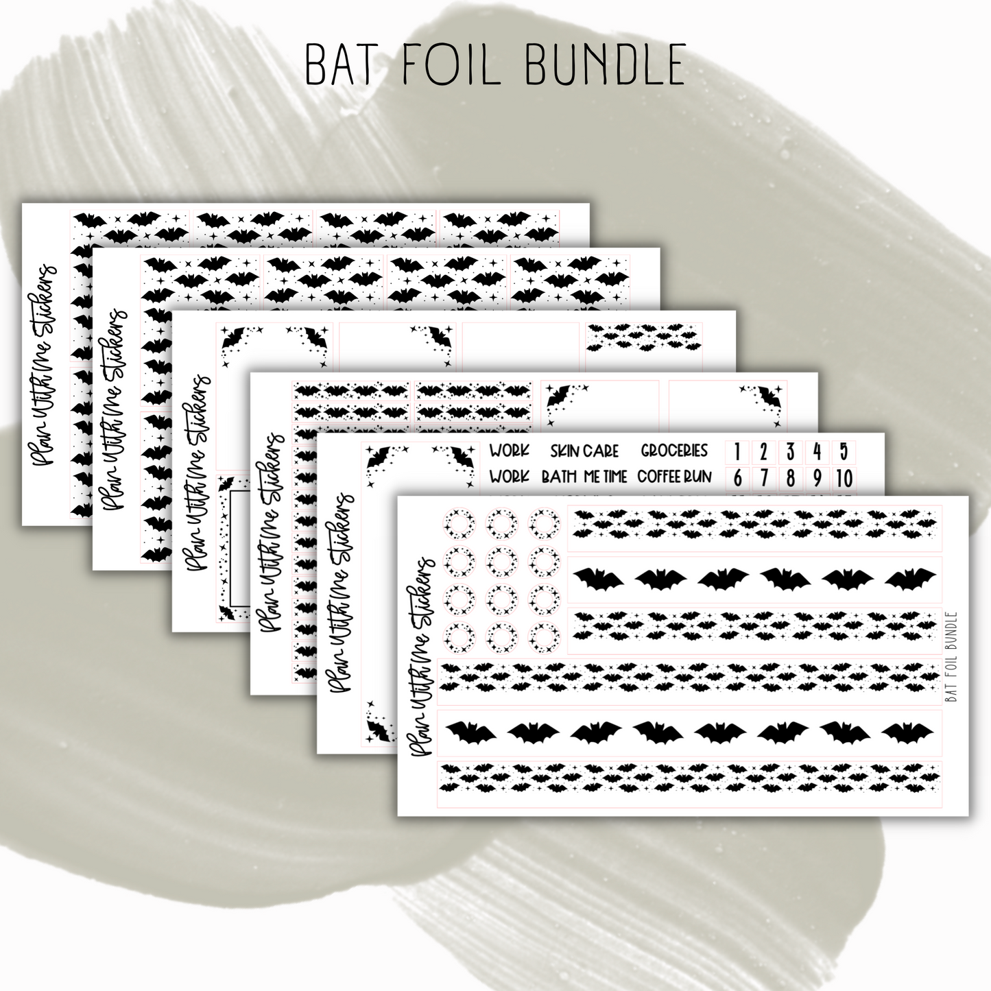 Bat Foil Bundle