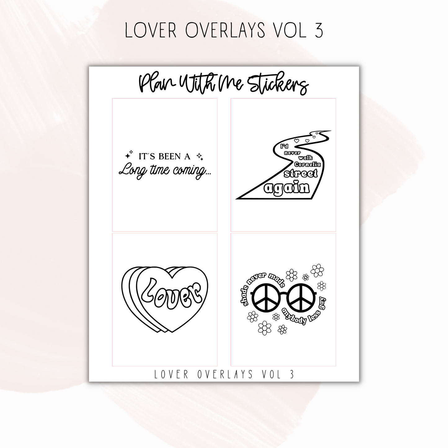 Lover Overlays Vol 3