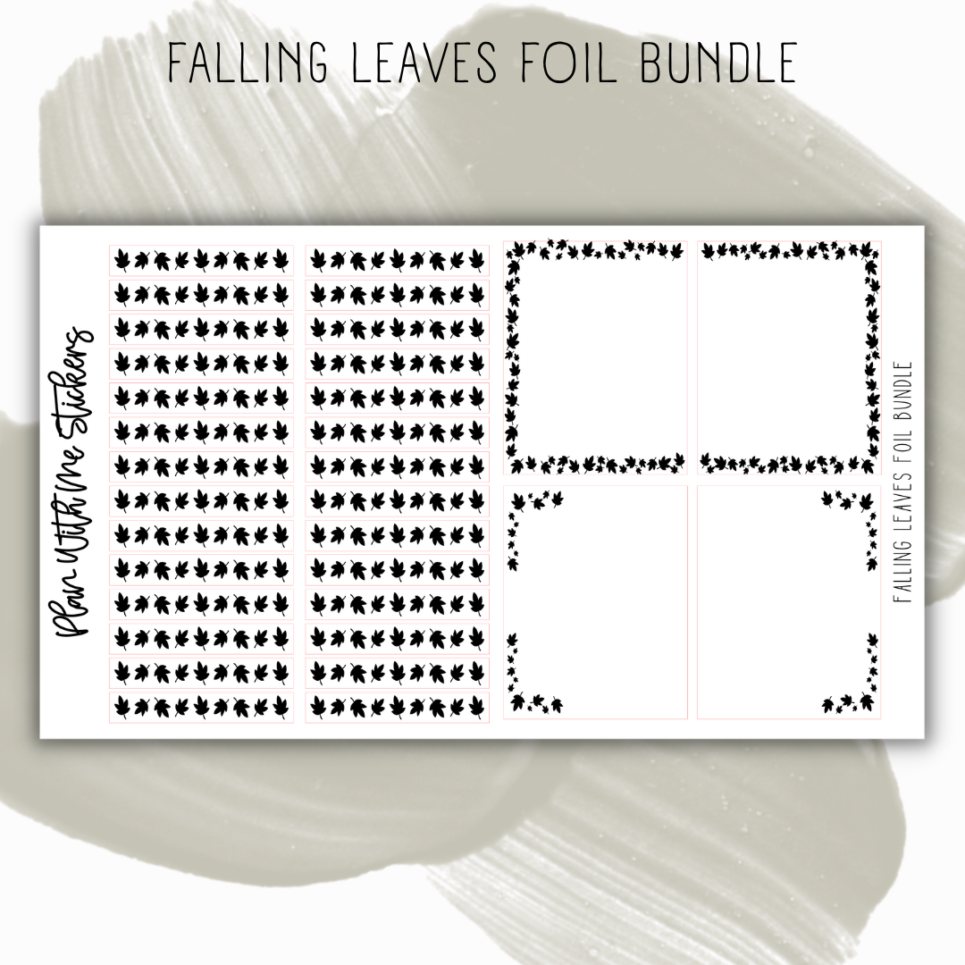 Falling Leaves Foil Bundle