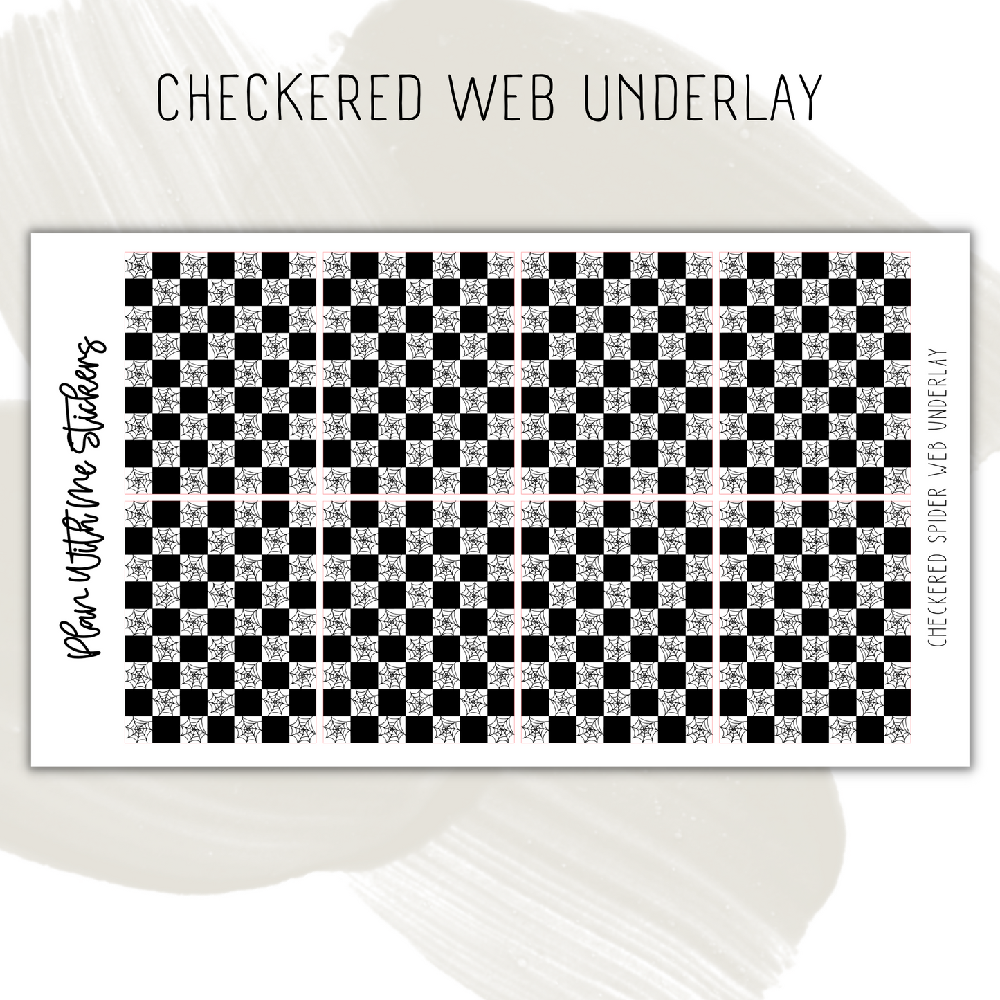 Checkered Web Underlay