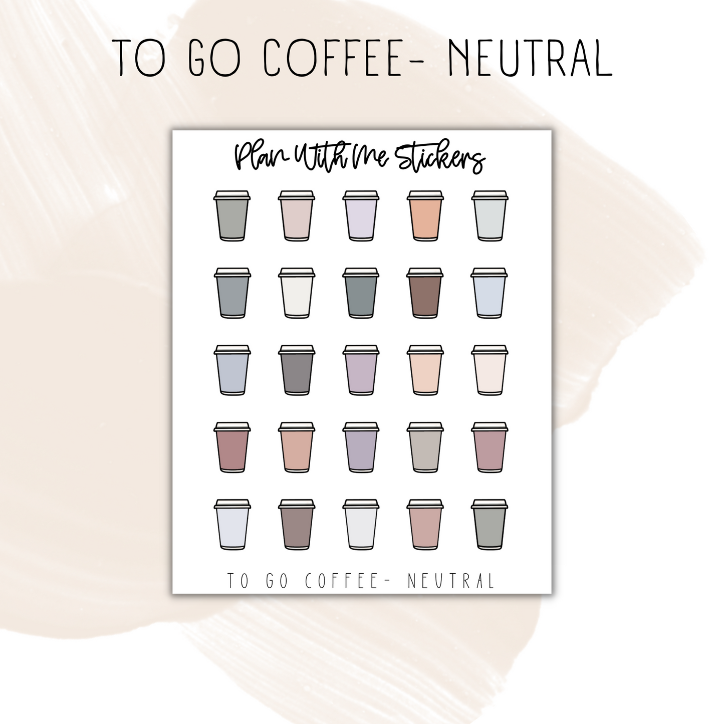 To Go Coffee | Doodles