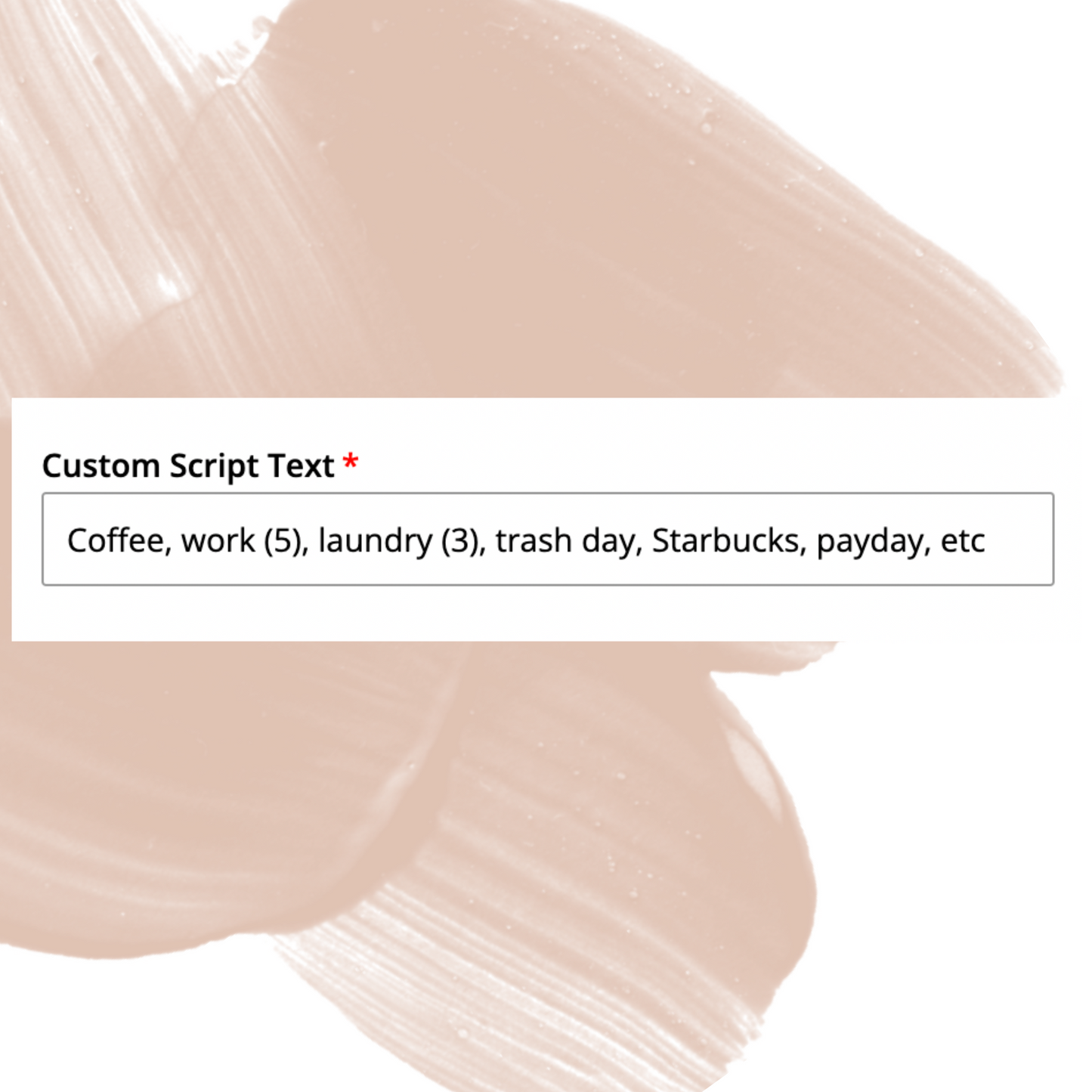 Large Multi Custom Scripts- Font 6