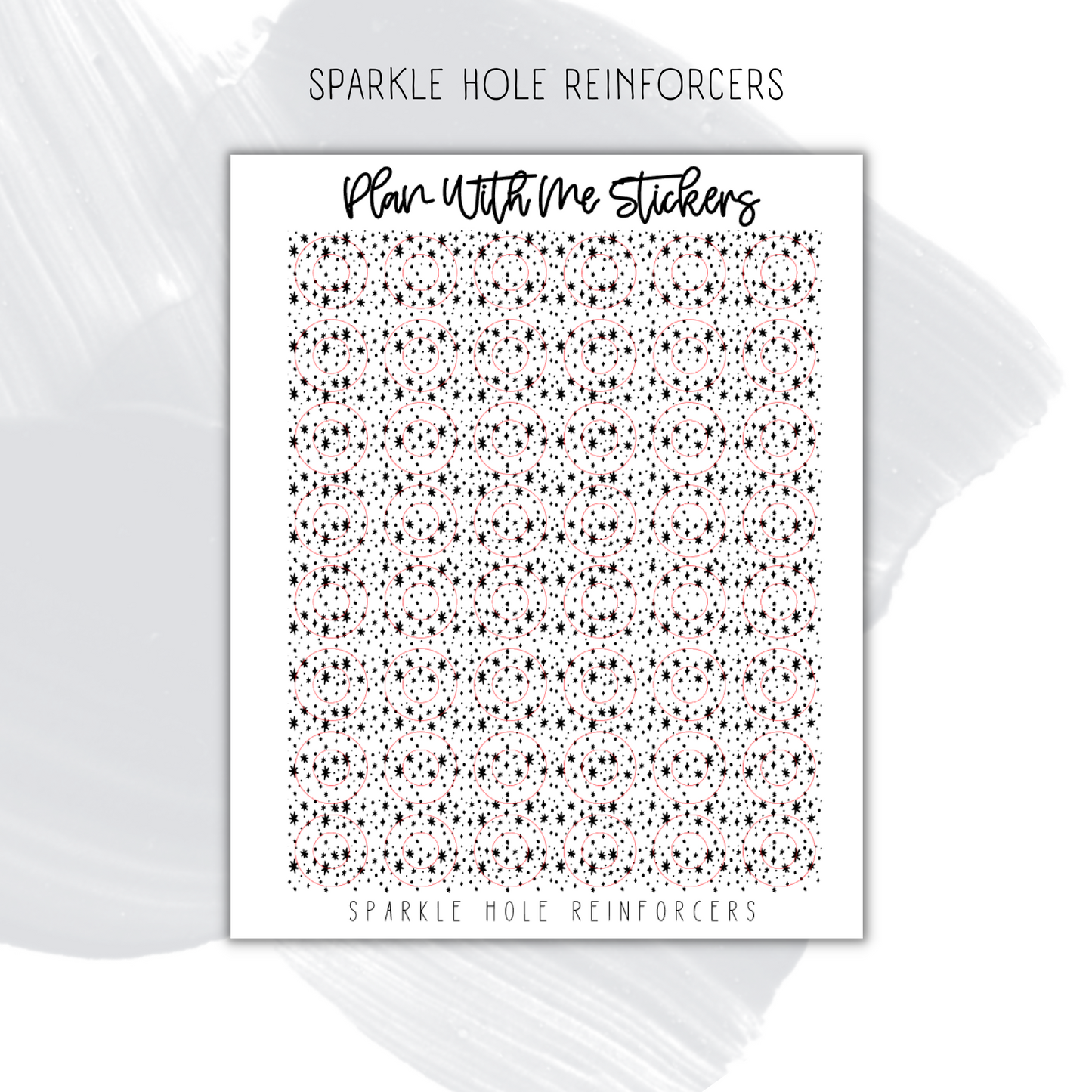 Sparkle Hole Reinforcers