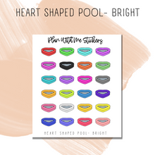 Load image into Gallery viewer, Heart Shaped Pool | Doodles
