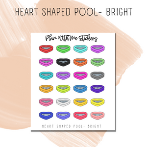 Heart Shaped Pool | Doodles