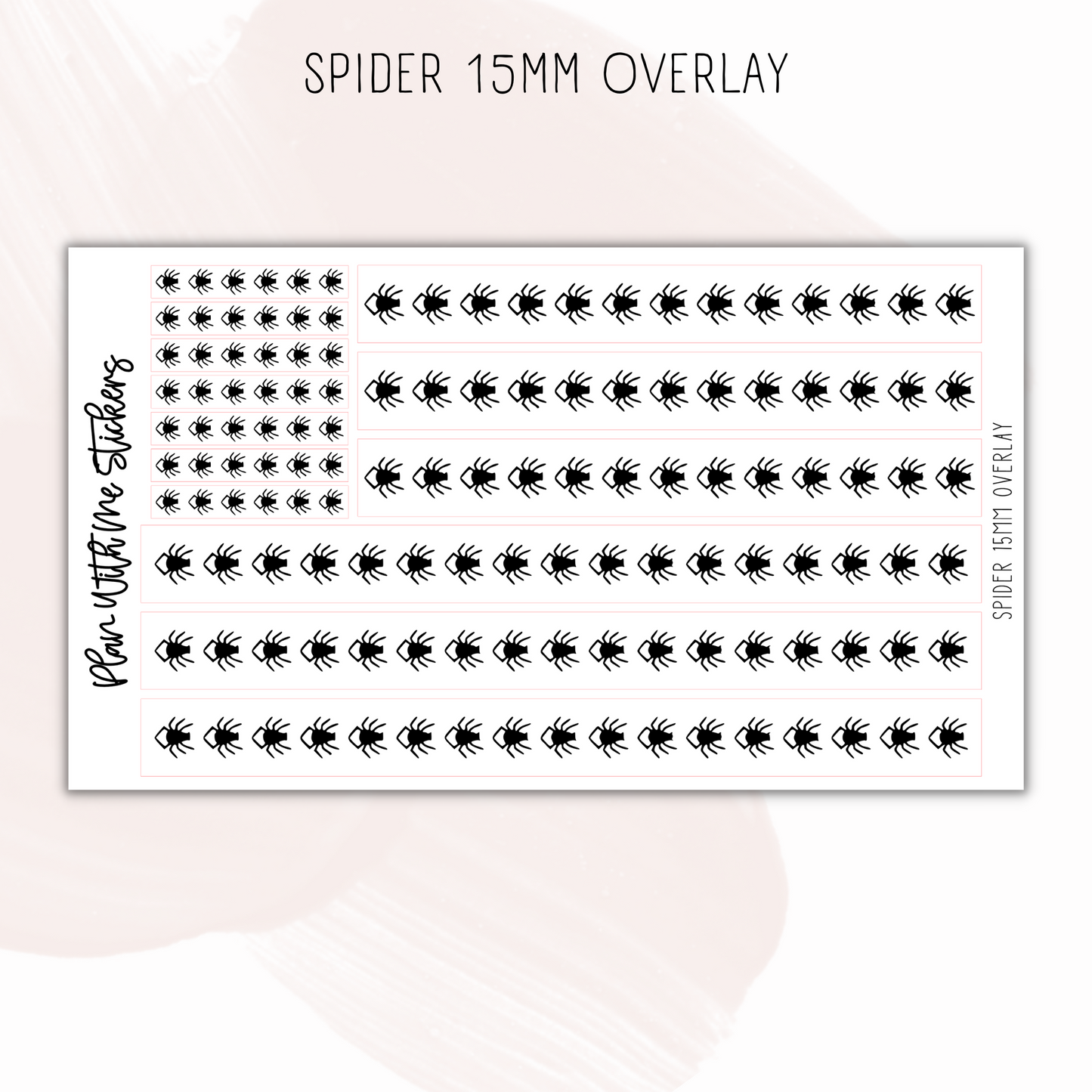 Spider 15mm Overlays