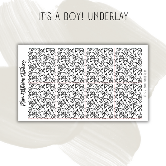 It's a Boy! Underlay