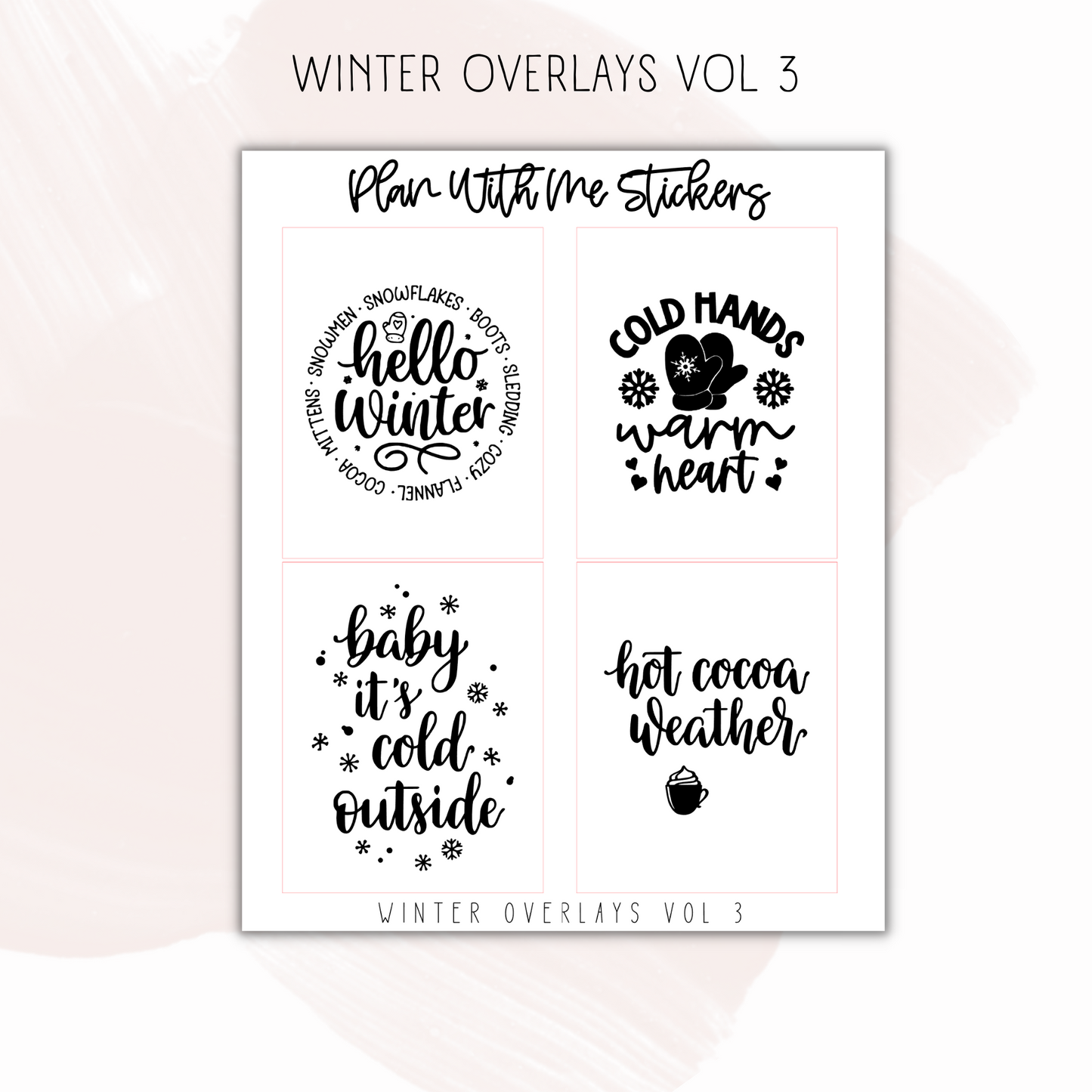 Winter Overlays Vol 3