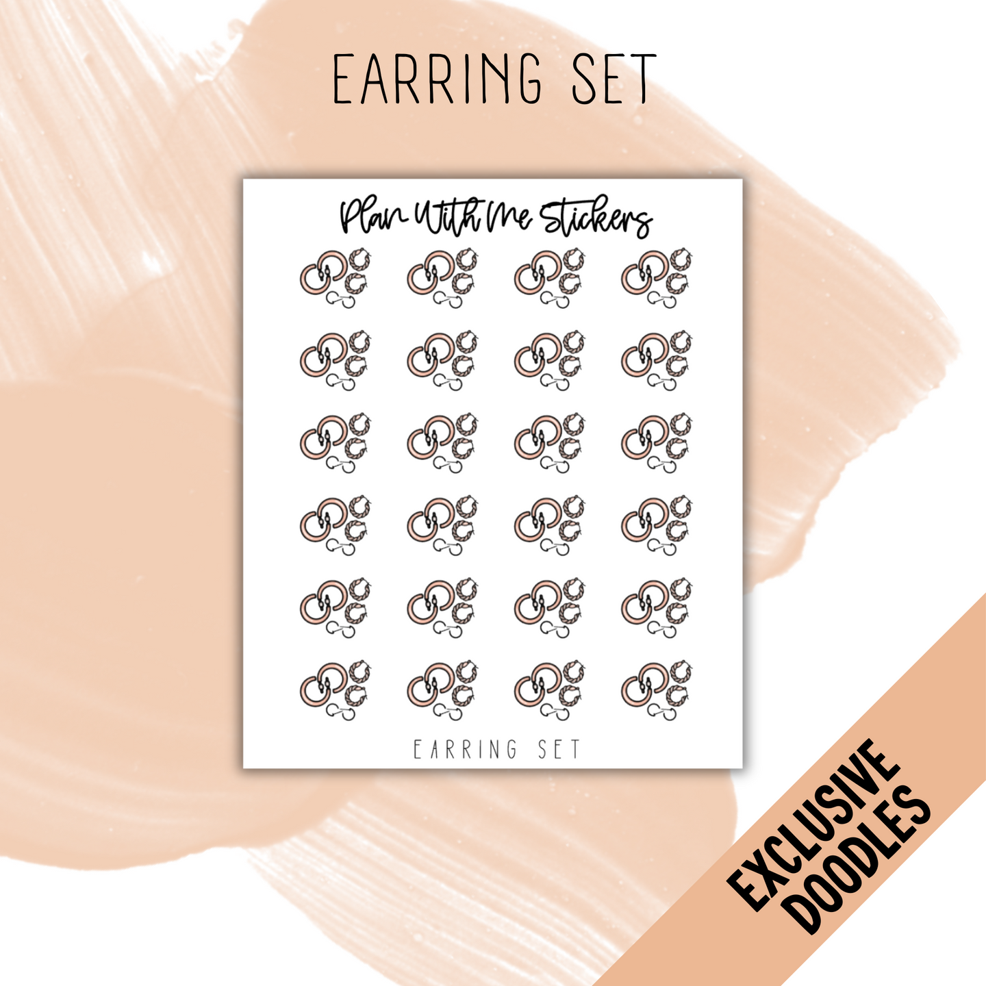 Earring Set | Doodles