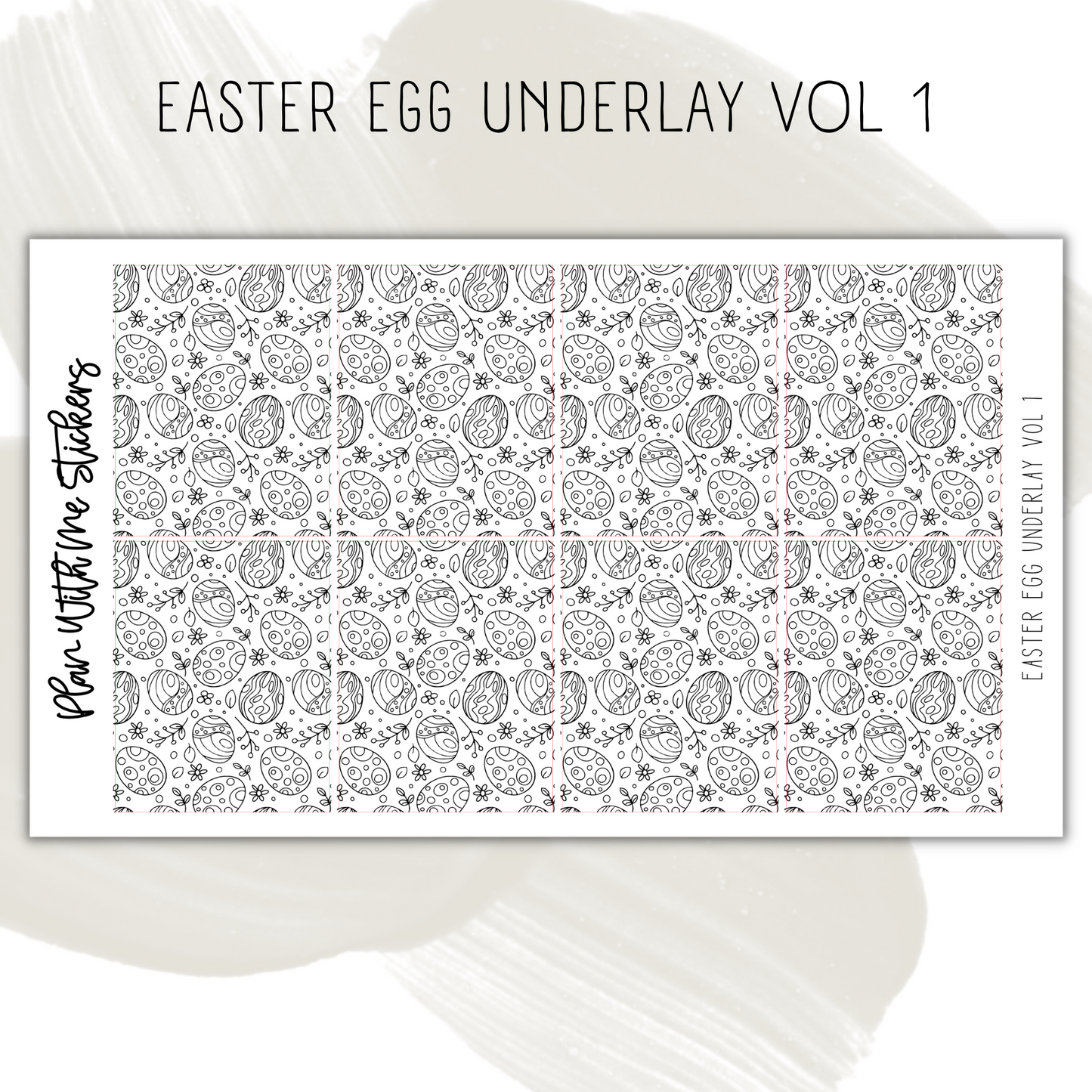 Easter Egg Underlay Vol 1