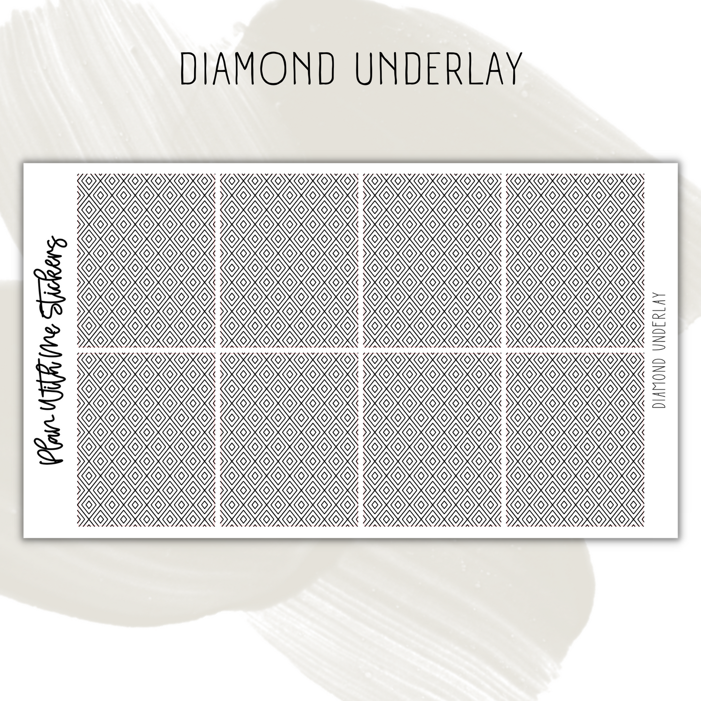 Diamond Underlay