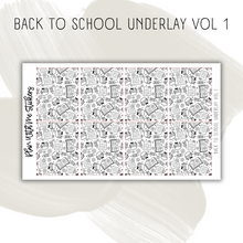 Load image into Gallery viewer, Back to School Underlay Vol 1
