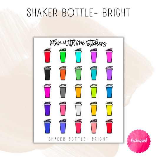 Shaker Bottle | Doodles