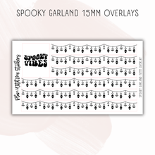 Load image into Gallery viewer, Spooky Garland 15MM Overlays
