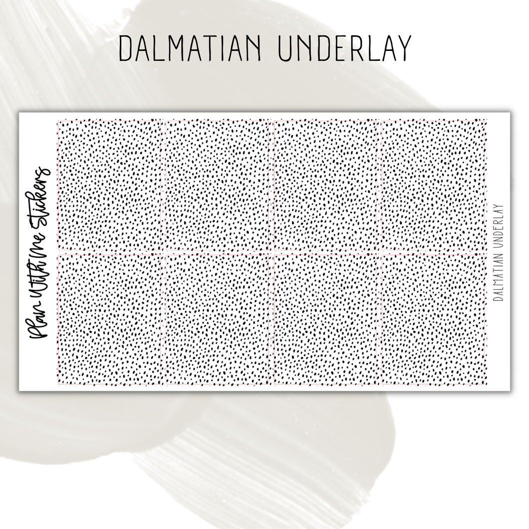 Dalmatian Underlay