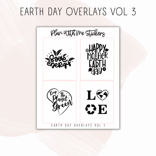 Earth Day Overlays Vol 3