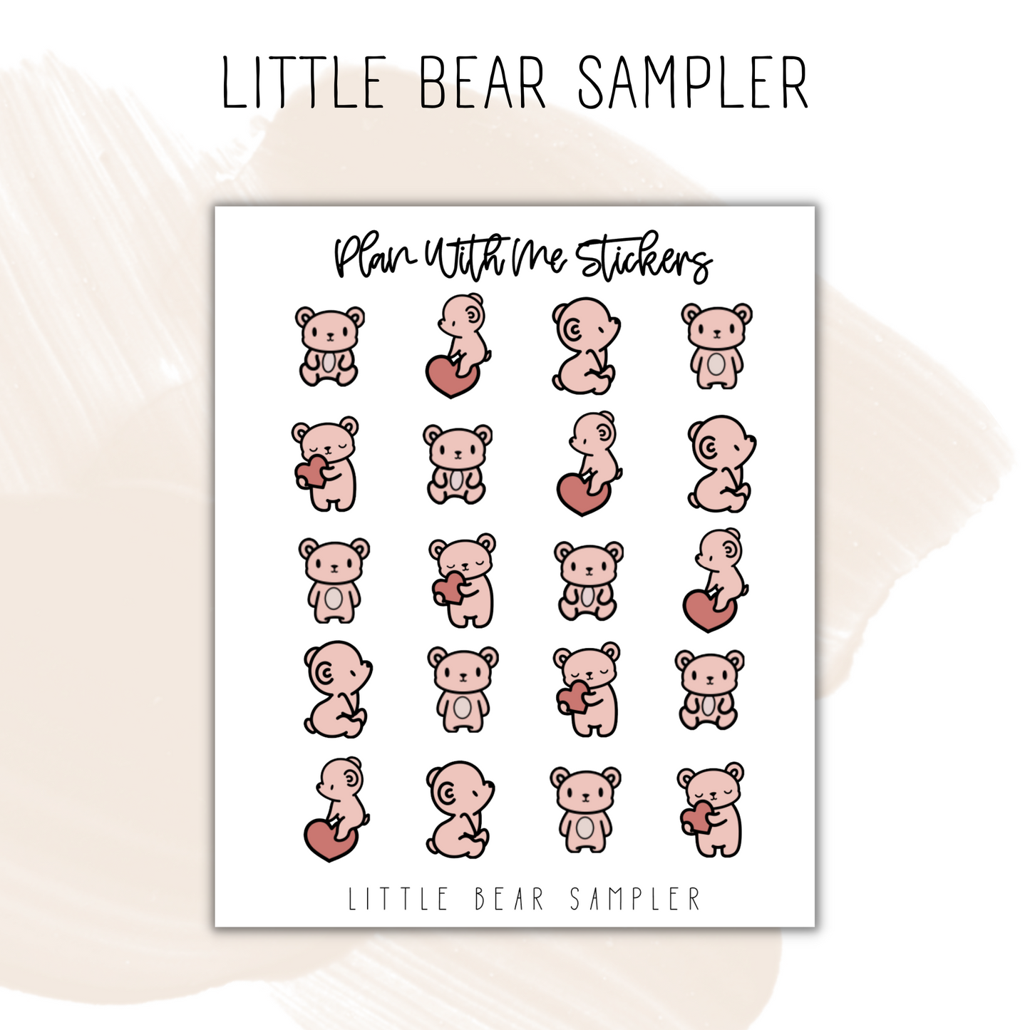 Little Bear Sampler | Doodles