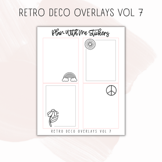 Retro Deco Overlays Vol 7